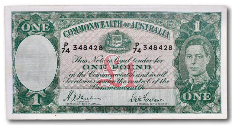 Australia, 1 pound 1938