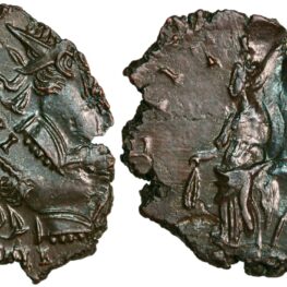 AE Antoninianus fra keiser Tetricus I (271-274 e. Kr.)
