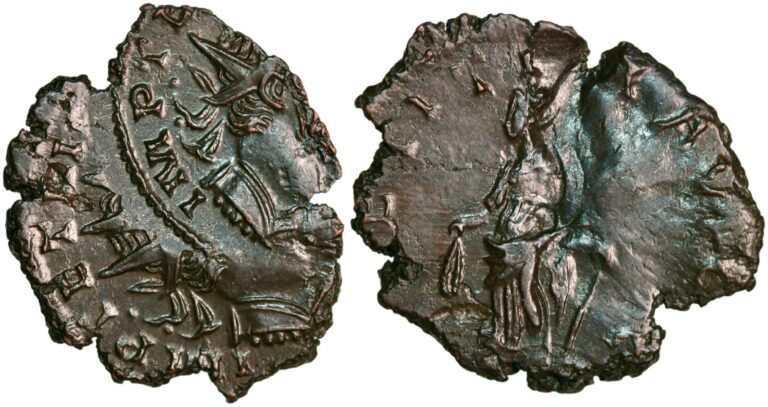 AE Antoninianus from Emperor Tetricus I (271-274 AD)