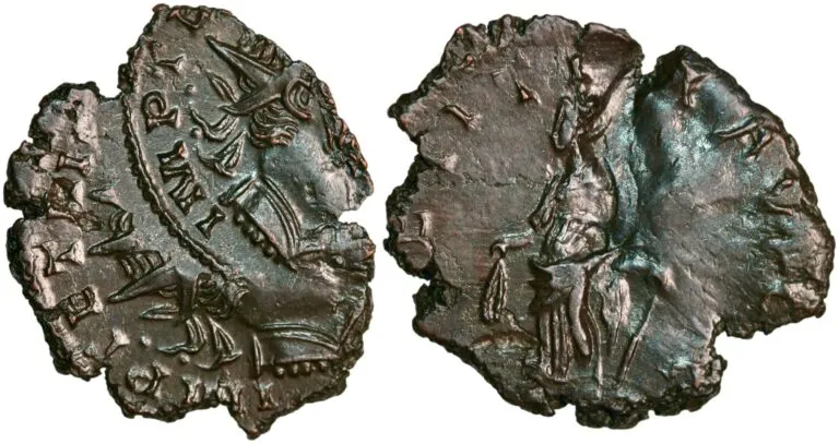 AE Antoninianus from Emperor Tetricus I (271-274 AD)
