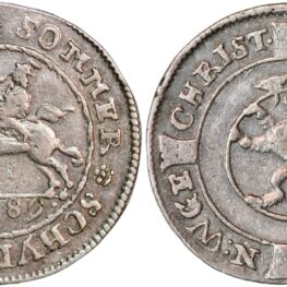 12 skilling 1689 (SOMMER SCHYDTZ)