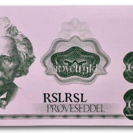 Norway, Single-sided proof print (ca. 1980)