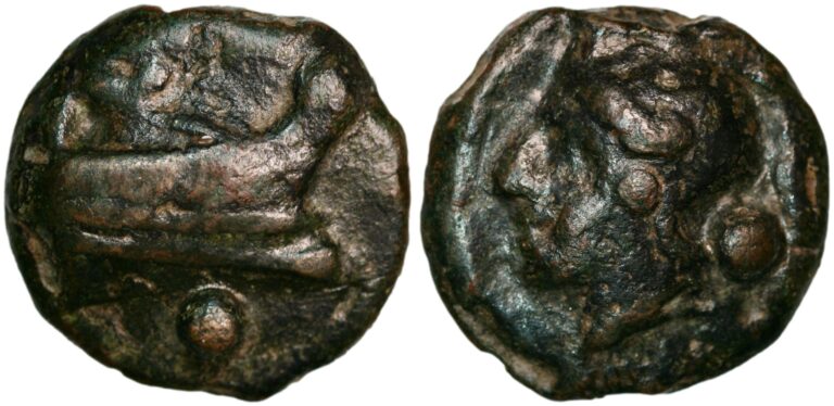 Anonymous aes grave uncia (ca. 225-217 BC)