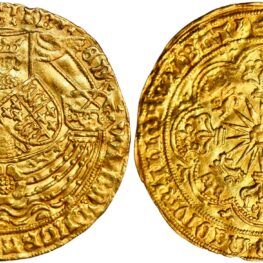 Netherlands, rose noble (gold!) 1583-1591
