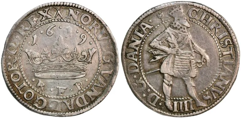 Denmark, krone 1619
