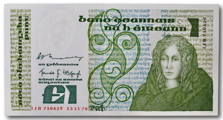 Irland, 1 pund 1978