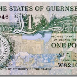 Guernsey, 1 pound 1990-1991