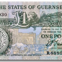 Guernsey, 1 pound 1990-1991