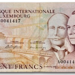 Luxembourg, 100 francs 1981