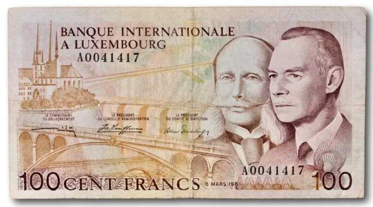Luxembourg, 100 francs 1981