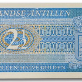 Netherlands Antilles, 2 1/2 gulden 1970