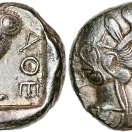 Tetradrachm from Athens in Attica (ca. 454-404 BC)