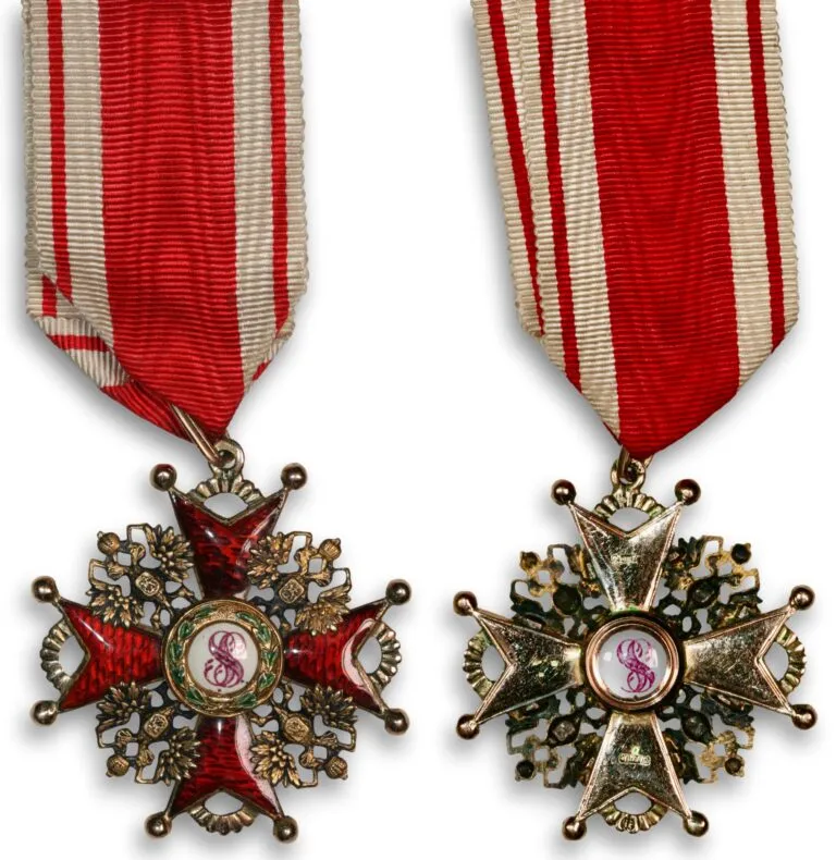 Russia, Order of St Stanislaus (gold!)