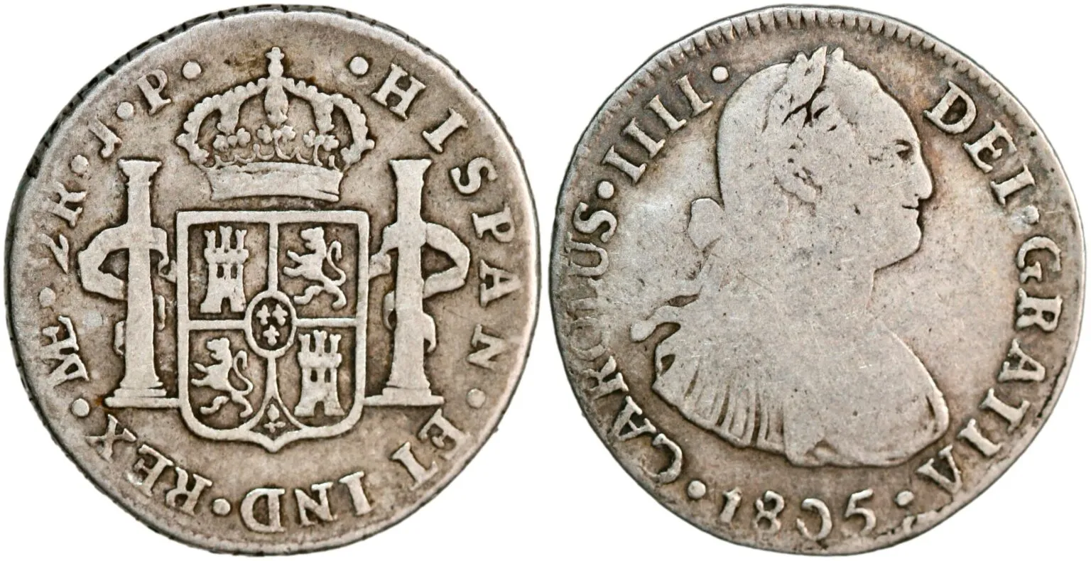 Peru, 2 reales 1805