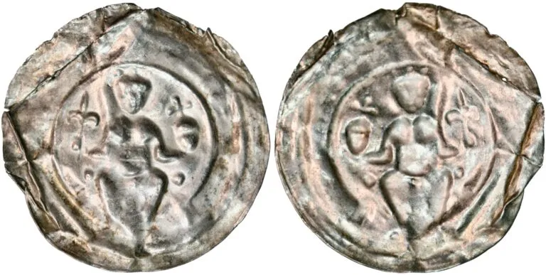 Germany, brakteat 1152-1190 AD