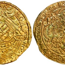 Nederland, 1/2 nobel (gull!) ca. 1600-1602