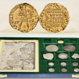 Gold and silver coins from the Akerendam shipwreck (1725)