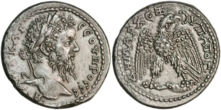 Seleucis and Pieria, tetradrachm ca. 205-211 AD