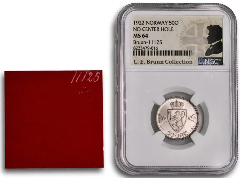 Norway, 50 øre 1922