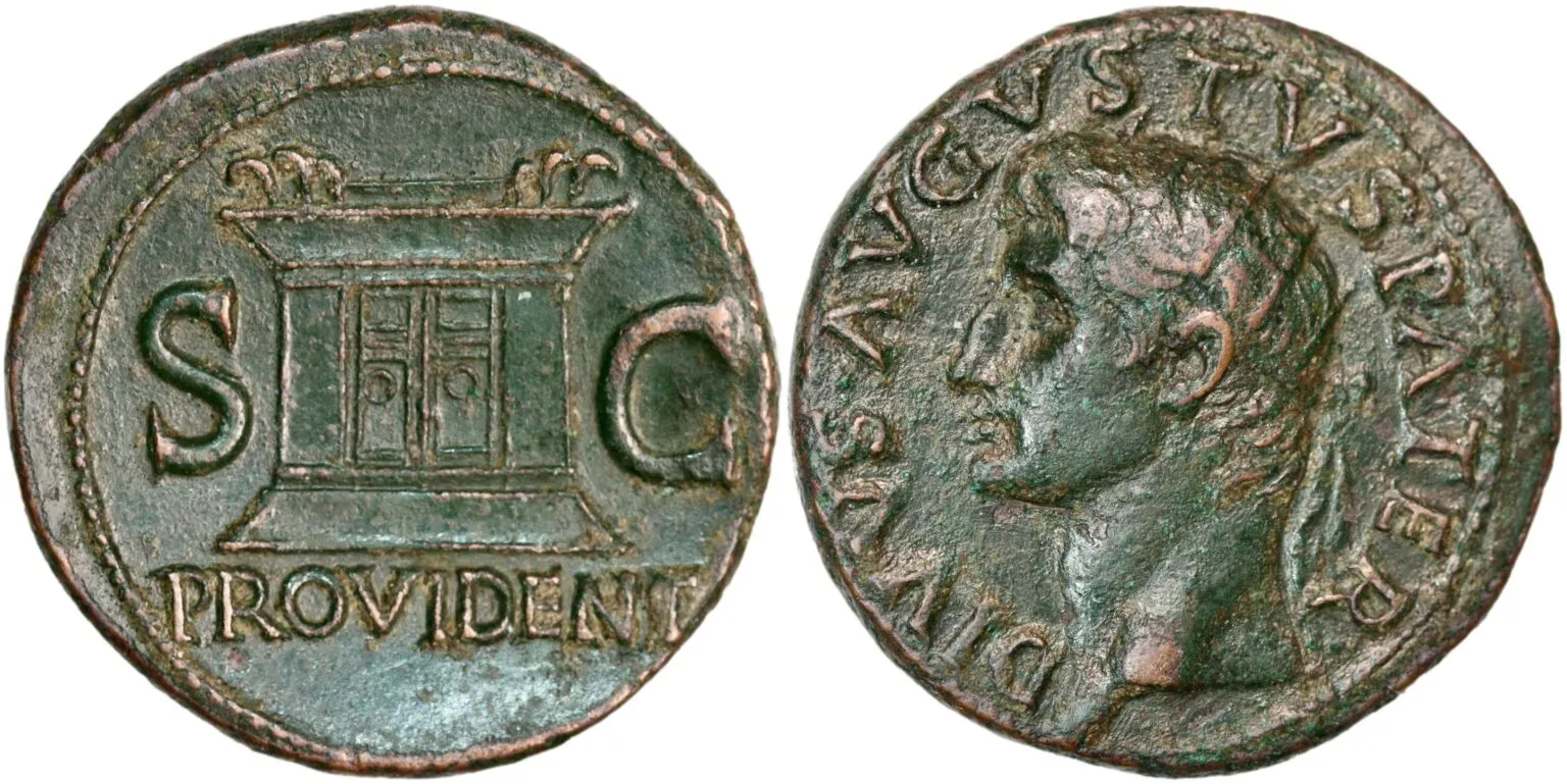 As from Emperor Tiberius (ca. 22-30 AD) - Ex. Jacques Schulman