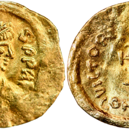 RESERVED - Tremissis (gold!) from Emperor Phocas (602–610 AD)