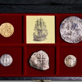Gold and silver coins from the Akerendam shipwreck (1725)
