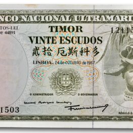 Timor, 20 escudos 1967
