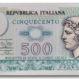 Italy, 500 lire 1974