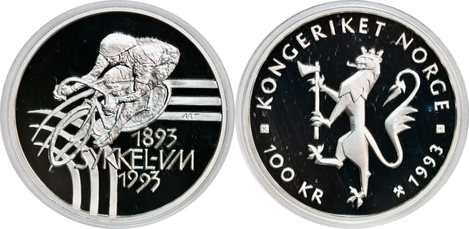 Norway, 100 kroner 1993