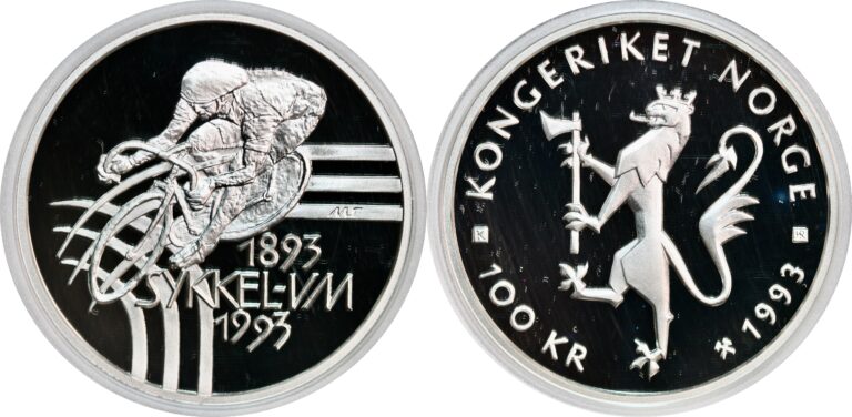 Norway, 100 kroner 1993