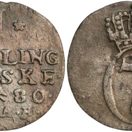 Norway, 1 skilling 1780