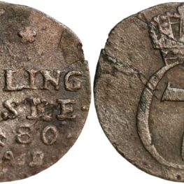 Norway, 1 skilling 1780