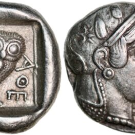 Tetradrachm from Athens in Attica (ca. 475-465 BC)