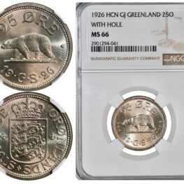 Greenland, 25 øre 1926 (MS 66)