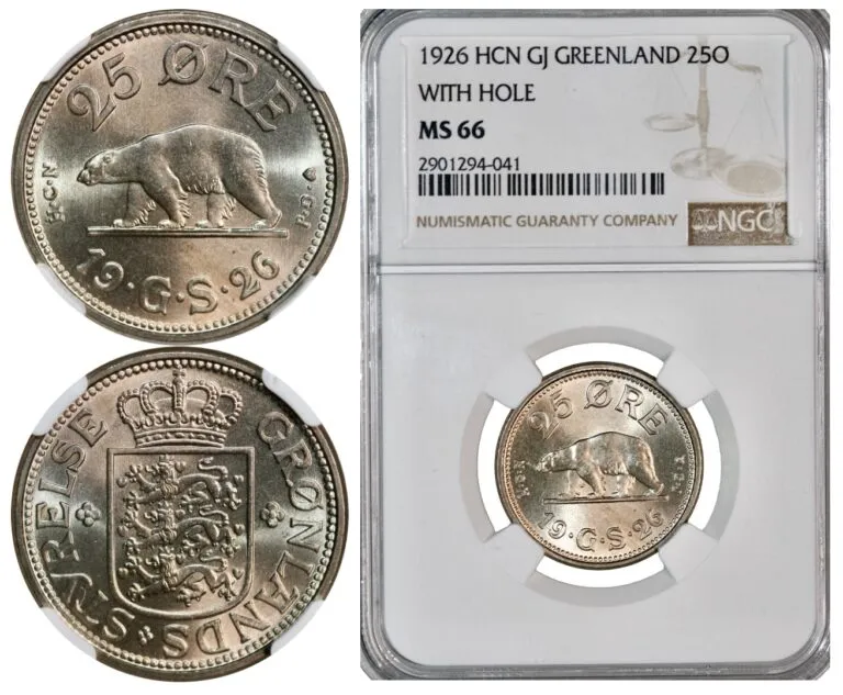 Greenland, 25 øre 1926 (MS 66)