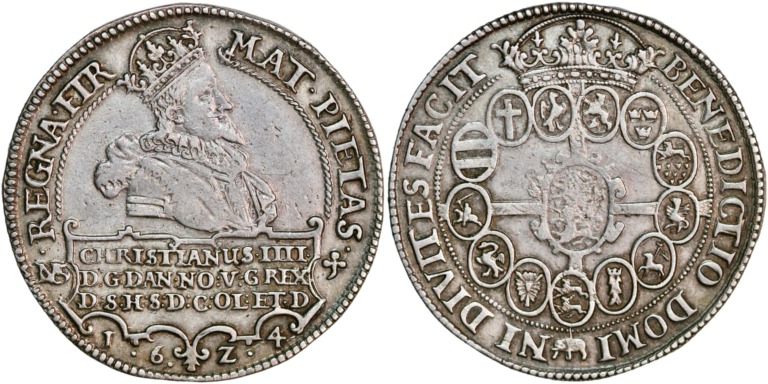 Denmark, speciedaler 1624