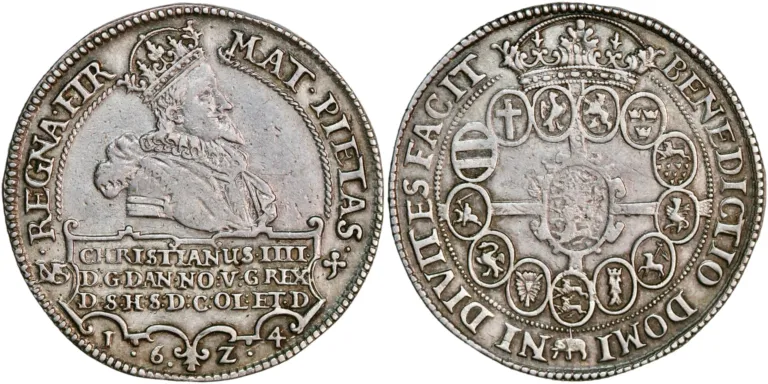 Denmark, speciedaler 1624