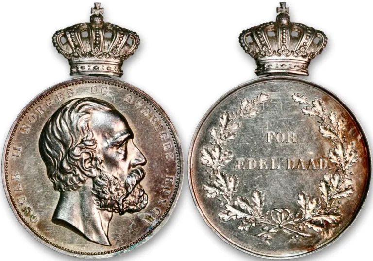 Norway, Royal Medal for Heroic Deeds 1885-1905