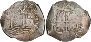 Bolivia, 8 reales 1659