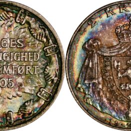 Norway, 2 kroner 1906