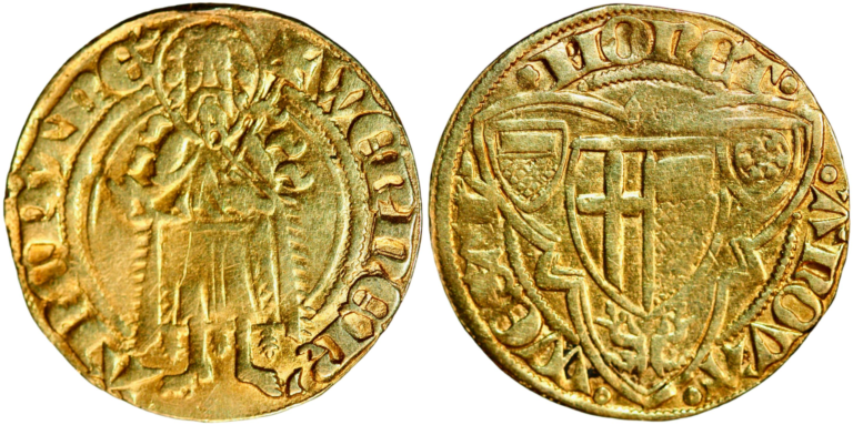 Tyskland, goldgulden (gull!) 1410-1414