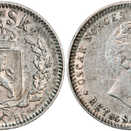 Norway, 12 skilling 1856