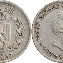 Norway, 12 skilling 1847