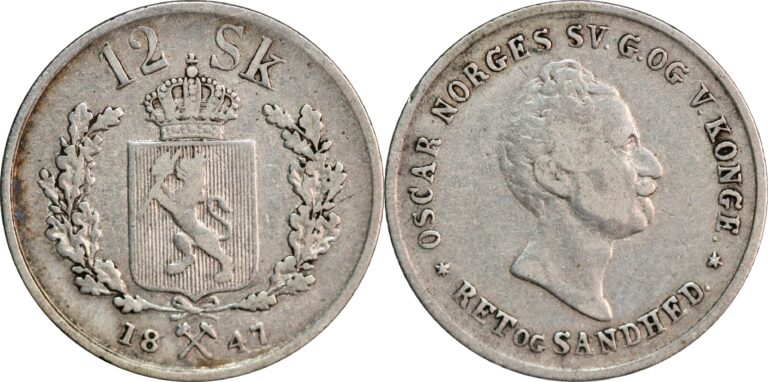 12 skilling 1847