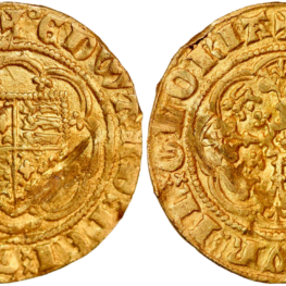 England, 1/4 noble (gull!) 1361-1369