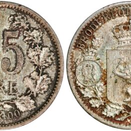 Norway, 25 øre 1900 (beautiful condition!)