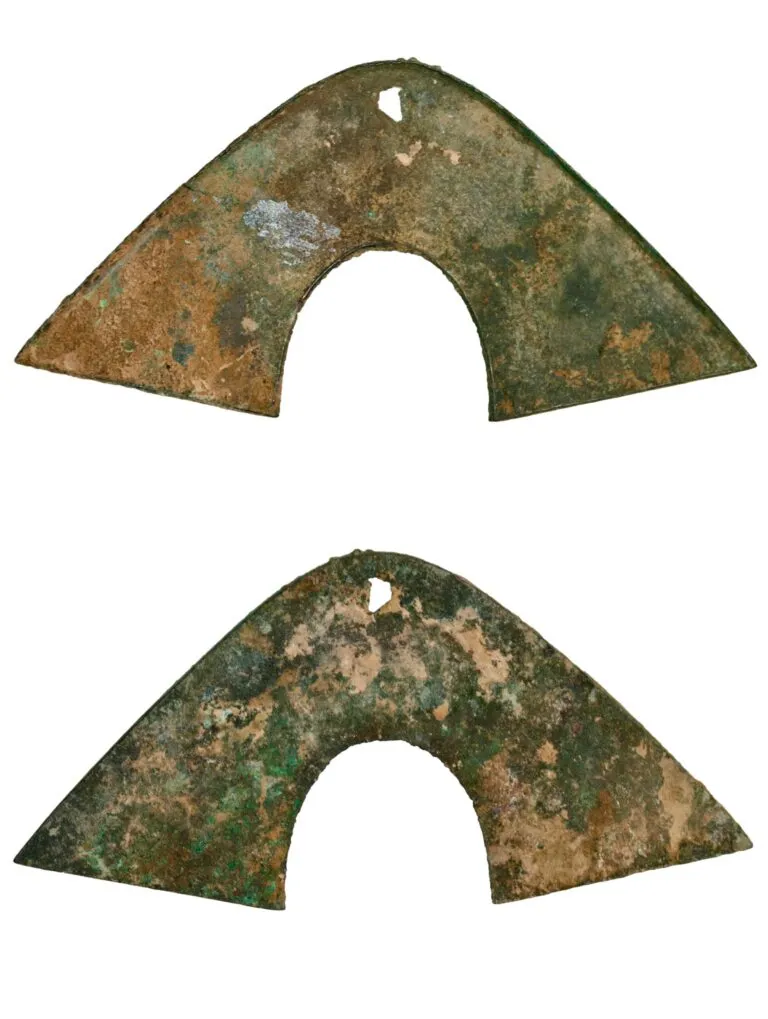 Kina, bridge money fra Zhou‑dynastiet (ca. 600–400 f. Kr.)