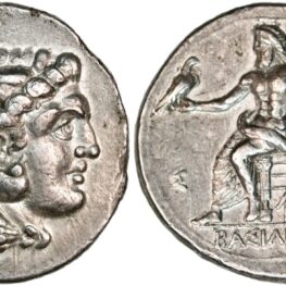 Tetradrachm from Alexander the Great (ca. 336-323 BC)