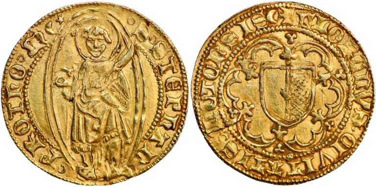 Metz, florin (gold!) 1552/3
