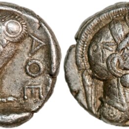 Tetradrachm from Athens in Attica (449–404 BC)